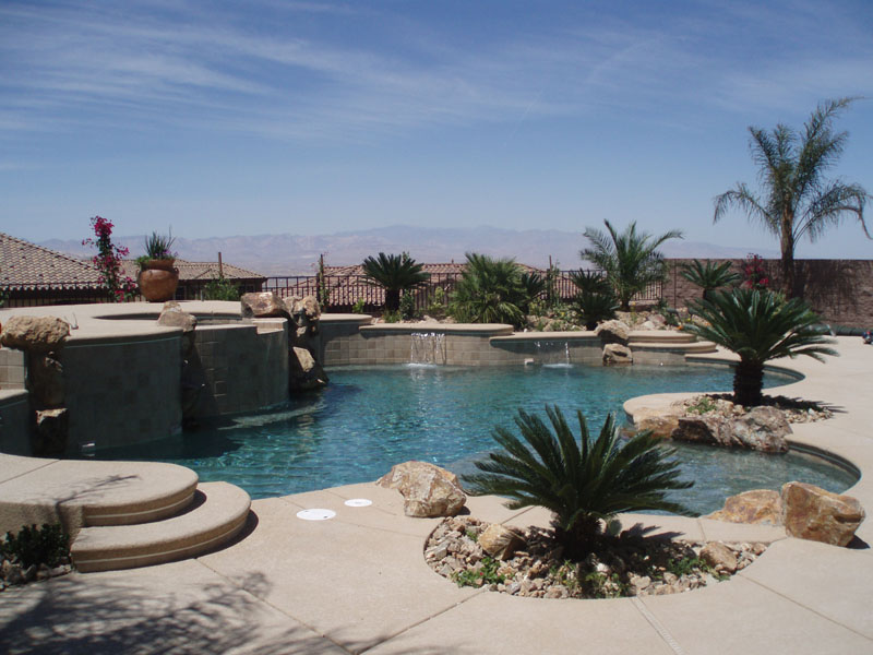custom pools and spas by greencare.net